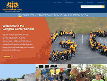 Tablet Screenshot of gengrascenter.org